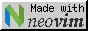 made with neovim 